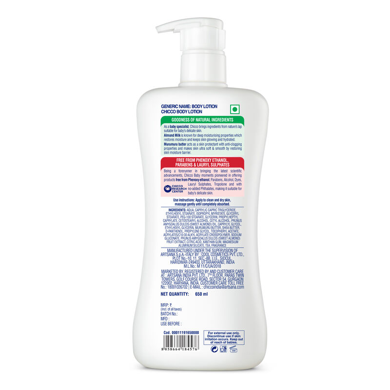 Baby Body Lotion (650ml) image number 1